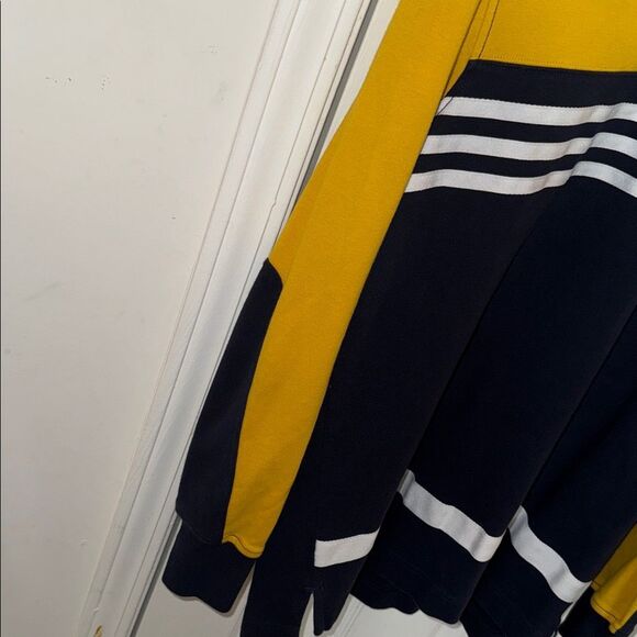 Nautica Men's Yellow blue  Striped Shirt - Picture 5 of 13